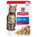 Hills Adult Ocean Fish Pouchs 85g x 12