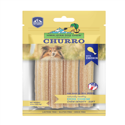 Himalayan Dog Chew Churro 4pk