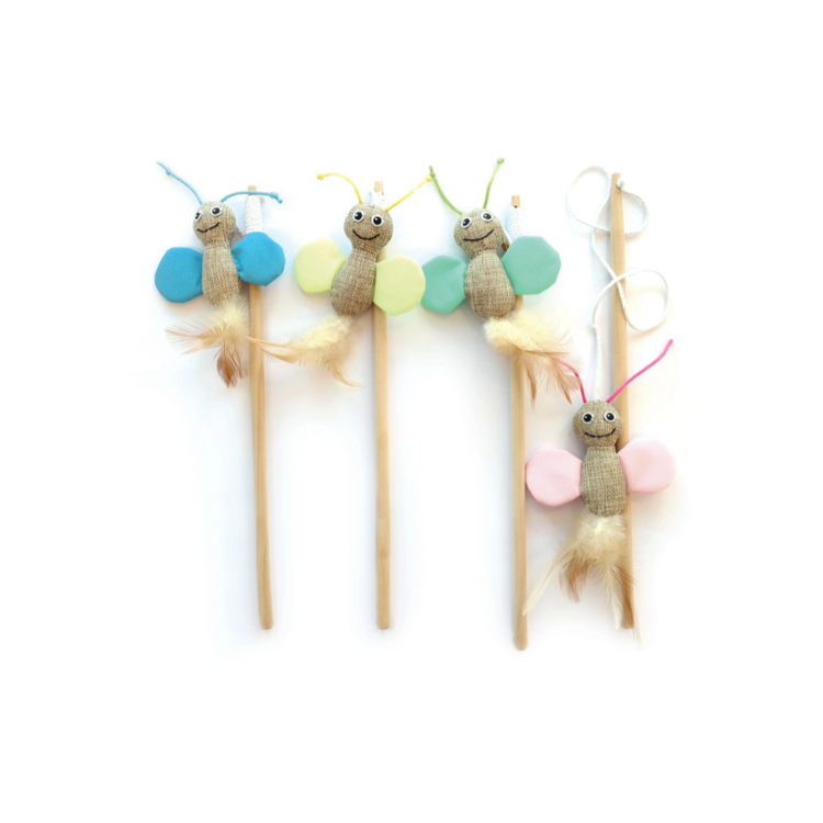 M-Pets Butterfly Cat Wand