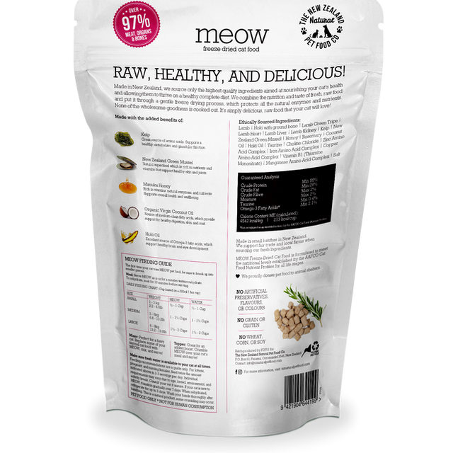 Meow Beef And Hoki Cat Treat 50g