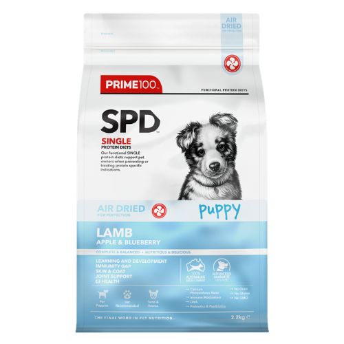 SPD Air Dried Puppy Lamb, Apple And Blueberry