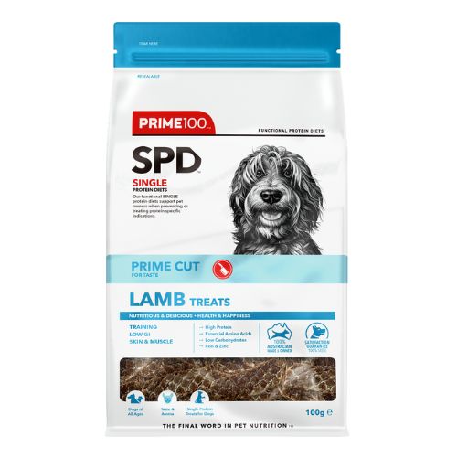 SPD Prime 100 Lamb Treat 100g