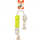 Laroo Brick on Rope Pet Toy
